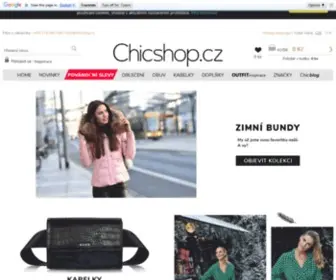 Chicshop.cz(Kvalitn) Screenshot
