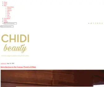 Chidibeauty.com(Chidi Beauty) Screenshot