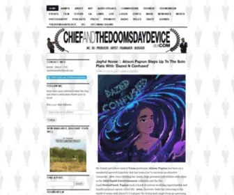 Chiefandthedoomsdaydevice.com(Chief and TheDoomsdayDevice) Screenshot