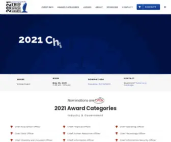 Chiefawards.com(2021 Chief Officer Awards) Screenshot