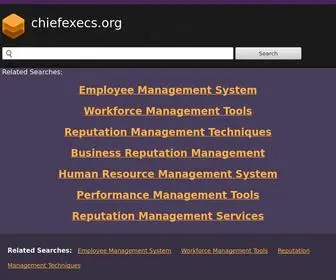 Chiefexecs.org(Chiefexecs) Screenshot