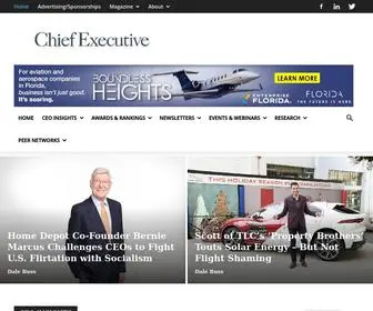 Chiefexecutive.net(Chief Executive) Screenshot