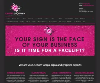 Chiefgraphix.com(Chief Graphix) Screenshot