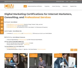 Chiefinternetmarketer.com(Digital Marketing Certifications) Screenshot