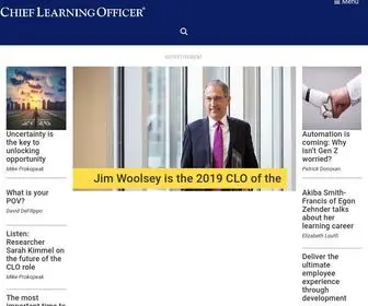 Chieflearningofficer.com(Chief Learning Officer) Screenshot