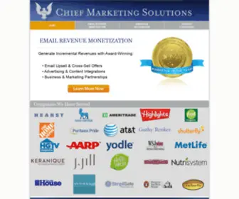 Chiefmarketingsolutions.com(Chief Marketing) Screenshot