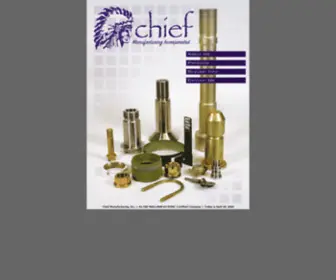 Chiefmfginc.com(Chief Manufacturing) Screenshot