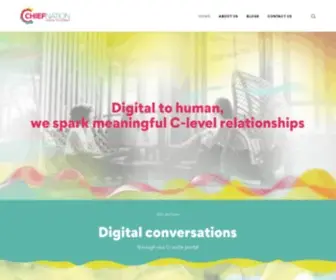 Chiefnation.com(B2B Marketing and Events Agency in London) Screenshot