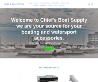 Chiefsboatsupply.com(Chief's Boat Supply) Screenshot