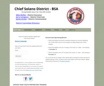 Chiefsolanobsa.org(Chief Solano District Home) Screenshot