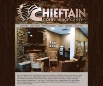 Chieftainmotel.com(Chieftain Conference Center) Screenshot