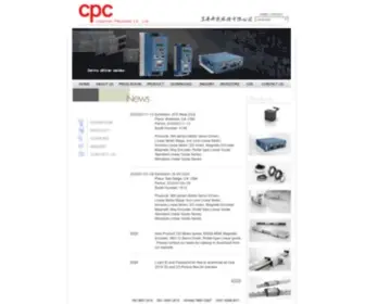 Chieftek.com(Cpc chieftek precision co) Screenshot