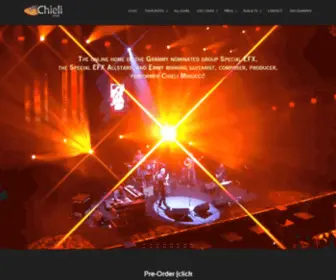 Chielimusic.com(Chieli Minucci) Screenshot