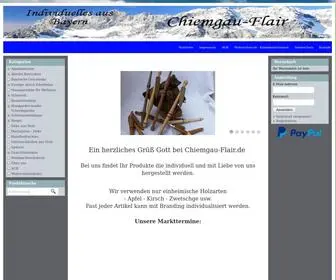 ChiemGau-Flair.de(ChiemGau Flair) Screenshot