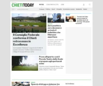 Chietitoday.it(ChietiToday il giornale on line di Chieti) Screenshot