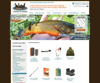Chifly.com(Chicago Fly Fishing Outfitters) Screenshot