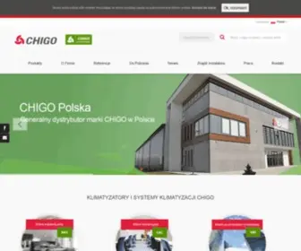 Chigo.pl(Klimatyzatory CHIGO) Screenshot