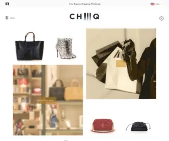 Chiiiq.com(Shop for your luxury apparel) Screenshot