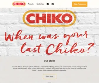 Chiko.com.au(Chiko) Screenshot