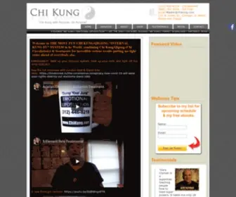 Chikung.com(Chi Kung) Screenshot