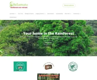 Chilamaterainforest.com(Chilamate Rainforest Eco Retreat) Screenshot