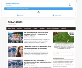 Chilangadas.com.mx(Noticias del día) Screenshot
