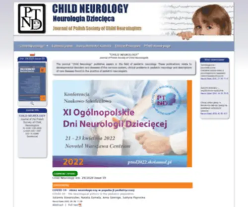 Child-Neurology.eu(Child Neurology) Screenshot