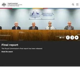 Childabuseroyalcommission.gov.au(Childabuseroyalcommission) Screenshot