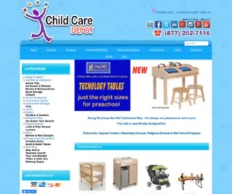 Childcaredepot.com(Preschool) Screenshot