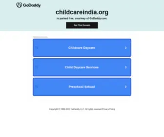 Childcareindia.org(A Small Hello) Screenshot