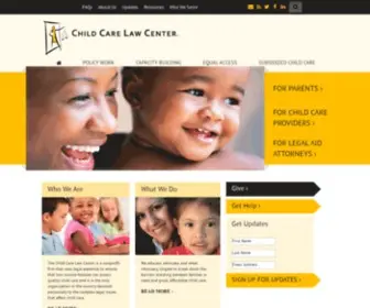 Childcarelaw.org(Child Care Law Center) Screenshot