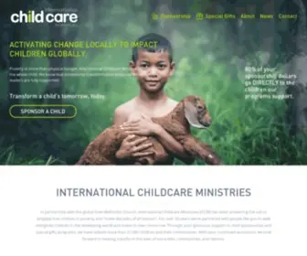 Childcareministries.net(International Childcare Ministries) Screenshot