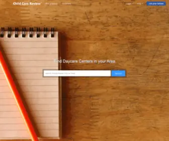 Childcarereview.com(Trusted Reviews for child care and preschools) Screenshot