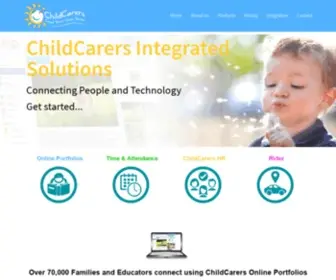 Childcarers.com.au(Child Care) Screenshot