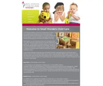 Childcaresmallwonders.com(Small Wonders Child Care) Screenshot