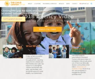 Childcenterny.org(Child Center of NY) Screenshot