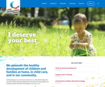 Childdevelopmentcouncil.org(Child Development Council) Screenshot