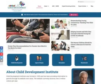 Childdevelopmentinfo.com(Child Development Advice And Parenting Help For Parents) Screenshot