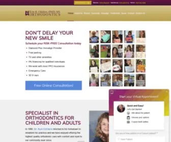 Childersbraces.com(Find out why patients love Dr. Childers) Screenshot
