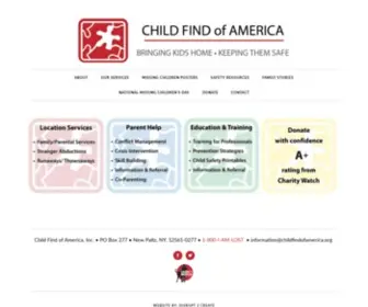 Childfindofamerica.org(Child Find of America) Screenshot
