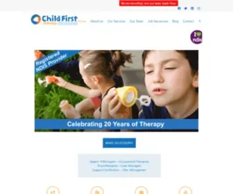 Childfirsttherapy.com.au(Child Development Therapy Sydney) Screenshot