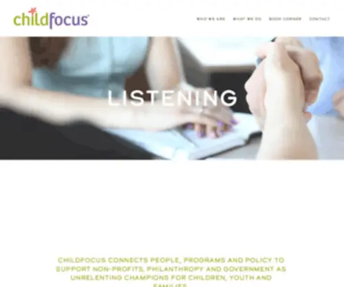 Childfocuspartners.com(ChildFocus Partners) Screenshot