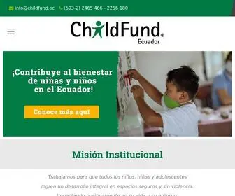 Childfund.ec(Inicio) Screenshot