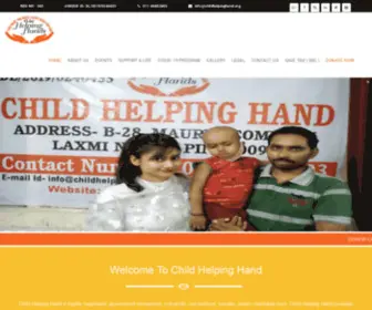 Childhelpinghand.org(Child helping hand) Screenshot