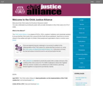 Childjustice.org.za(This website) Screenshot