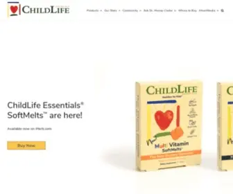 Childlife.net(Best Multi Vitamins for Babies) Screenshot