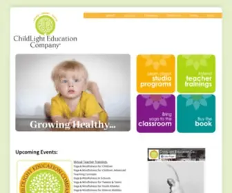 Childlightyoga.com(ChildLight Education Company) Screenshot