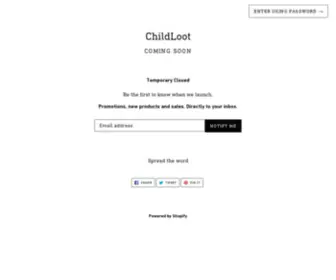 Childloot.com(ChildLoot) Screenshot