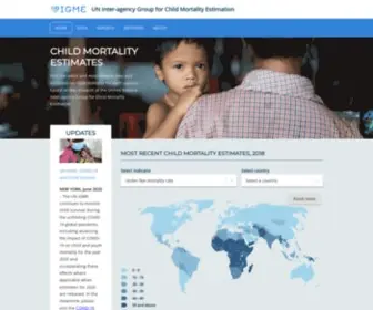 Childmortality.org(CME Info) Screenshot