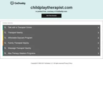 Childplaytherapist.com(Danielle L Sciarrino LCSW) Screenshot